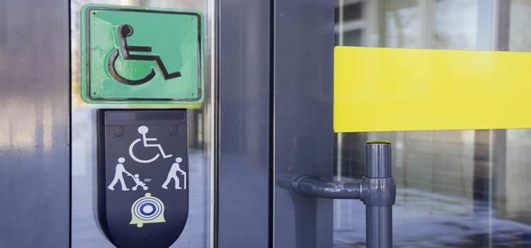 automatic handicap door opener in Santa Ana